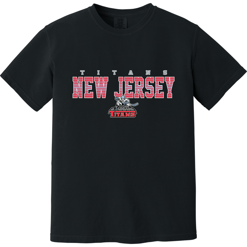 NJ Titans Heavyweight Ring Spun Tee