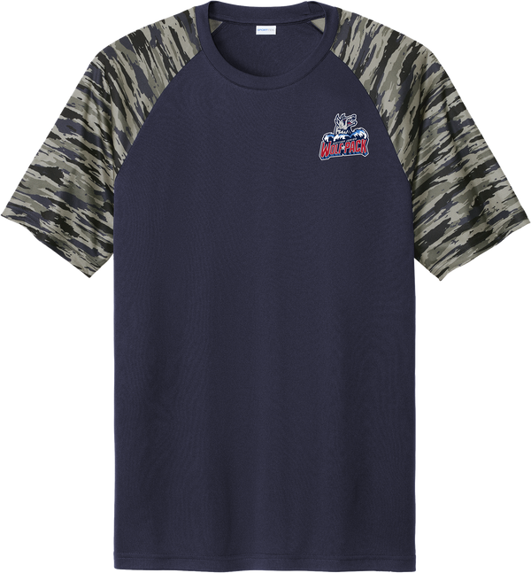 Hartford Jr. Wolfpack Drift Camo Colorblock Tee