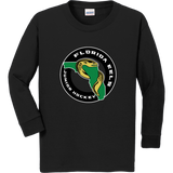 Florida Eels Youth Heavy Cotton Long Sleeve T-Shirt