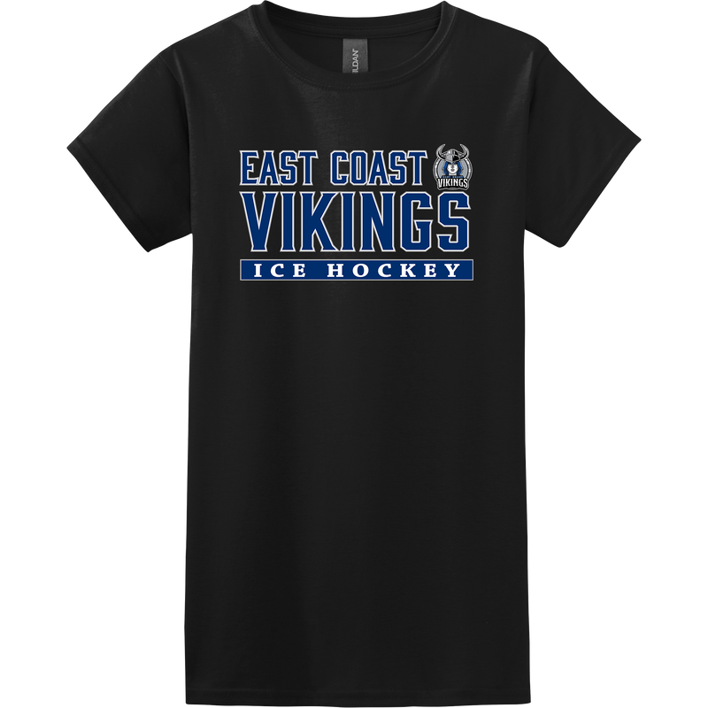 East Coast Vikings (Ladies) Softstyle Ladies T-Shirt