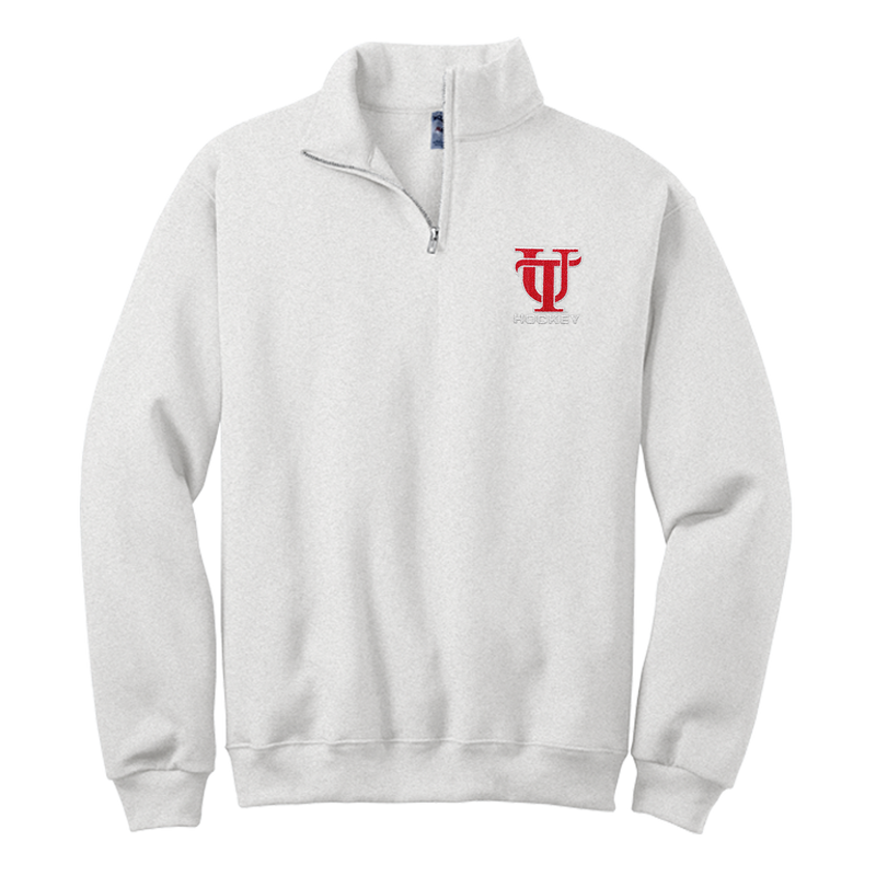 University of Tampa NuBlend 1/4-Zip Cadet Collar Sweatshirt