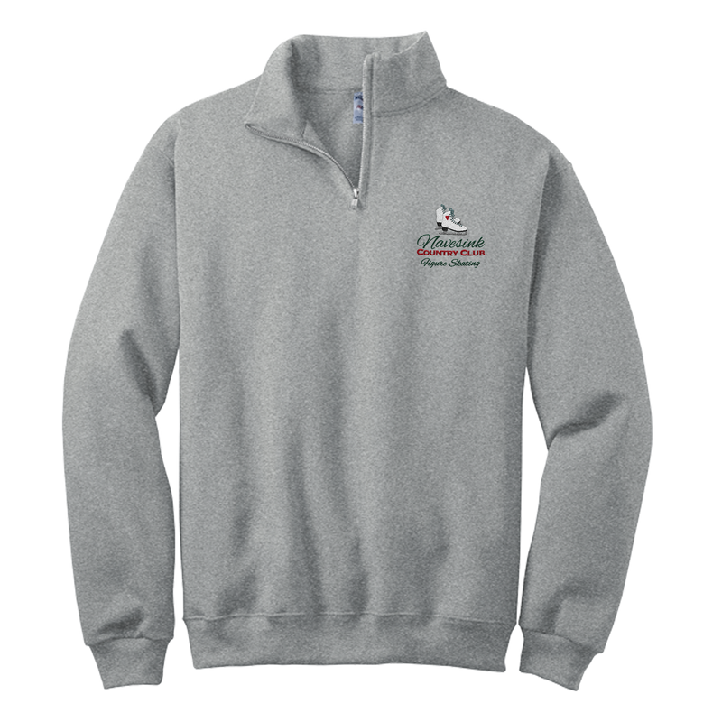 Navesink Figure Skating NuBlend 1/4-Zip Cadet Collar Sweatshirt