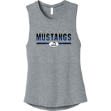 Mid-State Mustangs Womens Jersey Muscle Tank