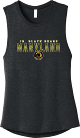 MD Jr. Black Bears Womens Jersey Muscle Tank