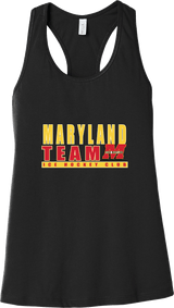 Team Maryland Womens Jersey Racerback Tank