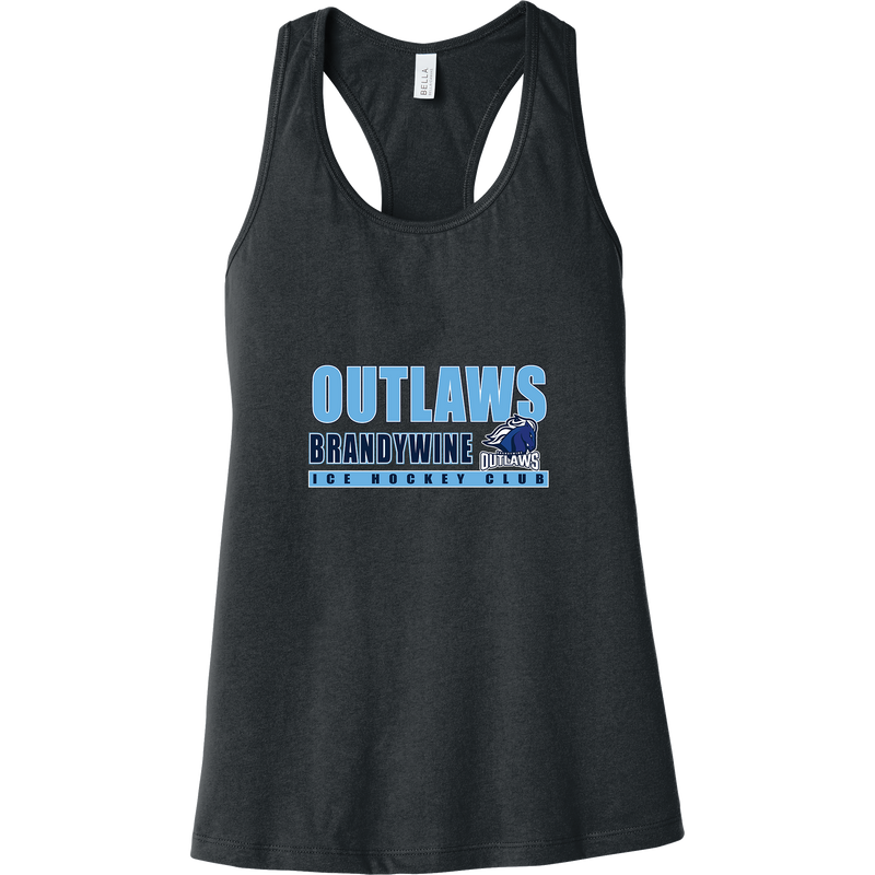 Brandywine Outlaws Womens Jersey Racerback Tank