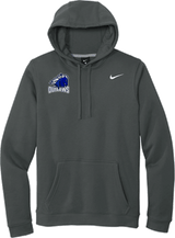 Brandywine Outlaws Nike Club Fleece Pullover Hoodie