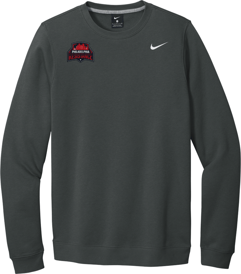 Philadelphia Resistance Nike Club Fleece Crew