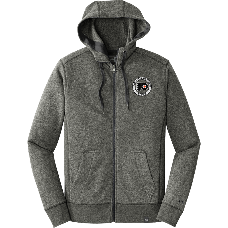 Philadelphia Flyers Elite New Era French Terry Full-Zip Hoodie