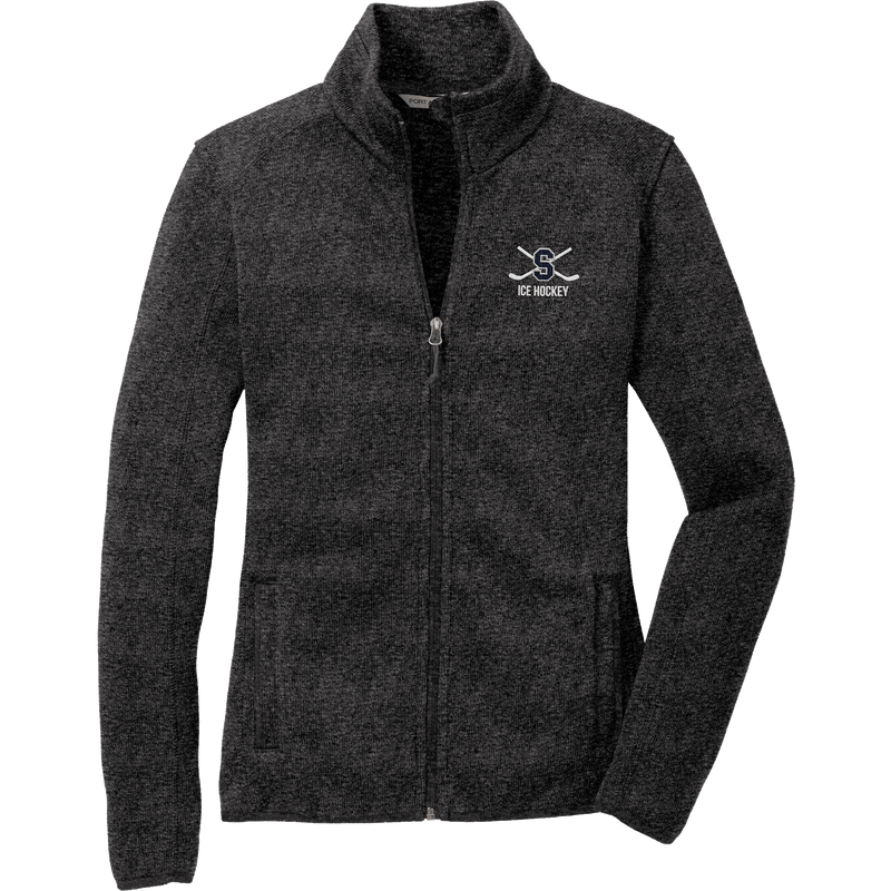 Midd South Hockey Ladies Sweater Fleece Jacket