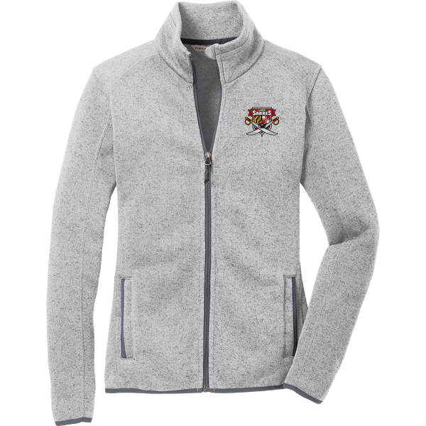 SOMD Lady Sabres Ladies Sweater Fleece Jacket