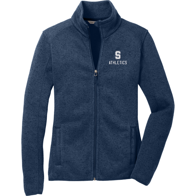 Midd South Athletics Ladies Sweater Fleece Jacket