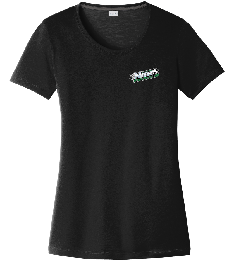 Nitro Soccer Ladies PosiCharge Competitor Cotton Touch Scoop Neck Tee