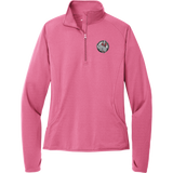 CT Whalers Tier 2 Ladies Sport-Wick Stretch 1/4-Zip Pullover