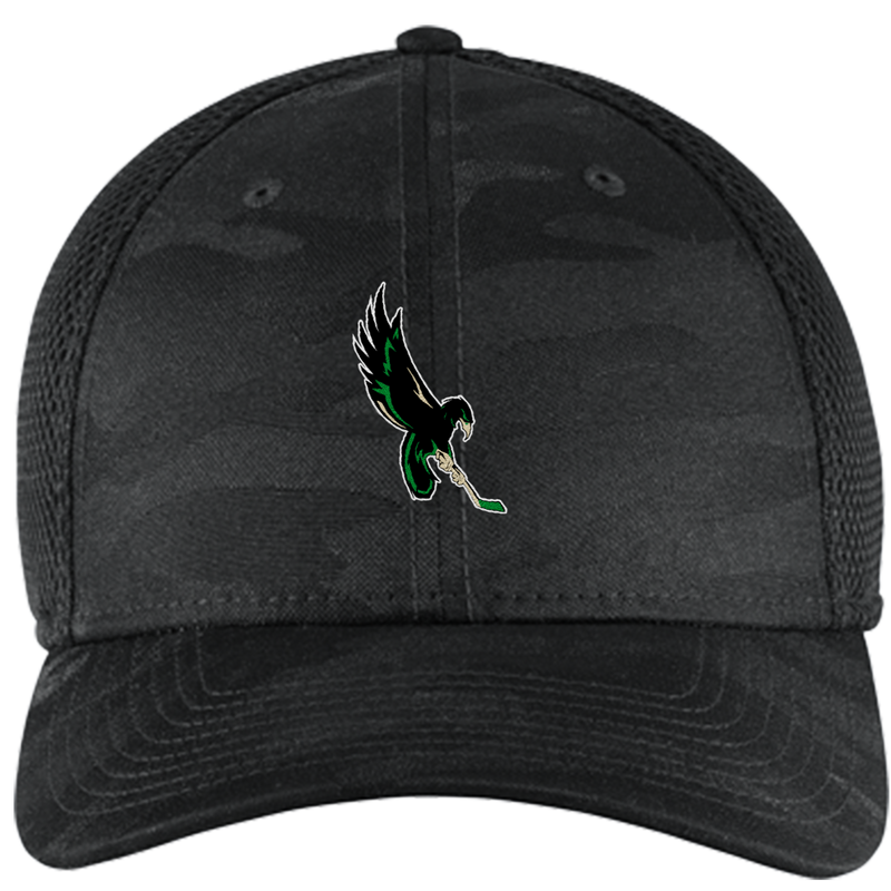 Wilmington Nighthawks New Era Tonal Camo Stretch Tech Mesh Cap