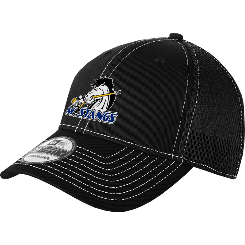 Mid-State Mustangs New Era Stretch Mesh Contrast Stitch Cap