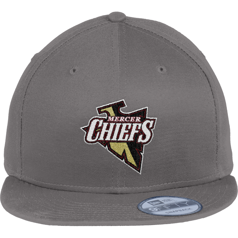 Mercer Chiefs New Era Flat Bill Snapback Cap