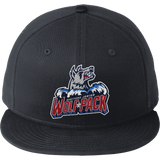 Hartford Jr. Wolfpack New Era Flat Bill Snapback Cap