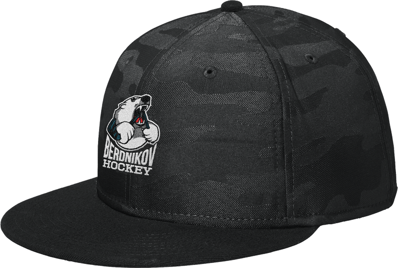 Berdnikov Bears New Era Camo Flat Bill Snapback Cap