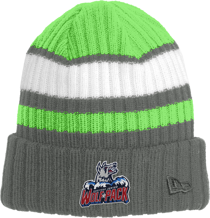 Hartford Jr. Wolfpack New Era Ribbed Tailgate Beanie