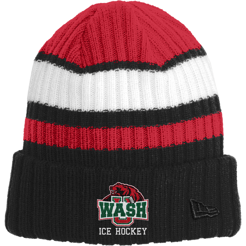 Wash U New Era Ribbed Tailgate Beanie