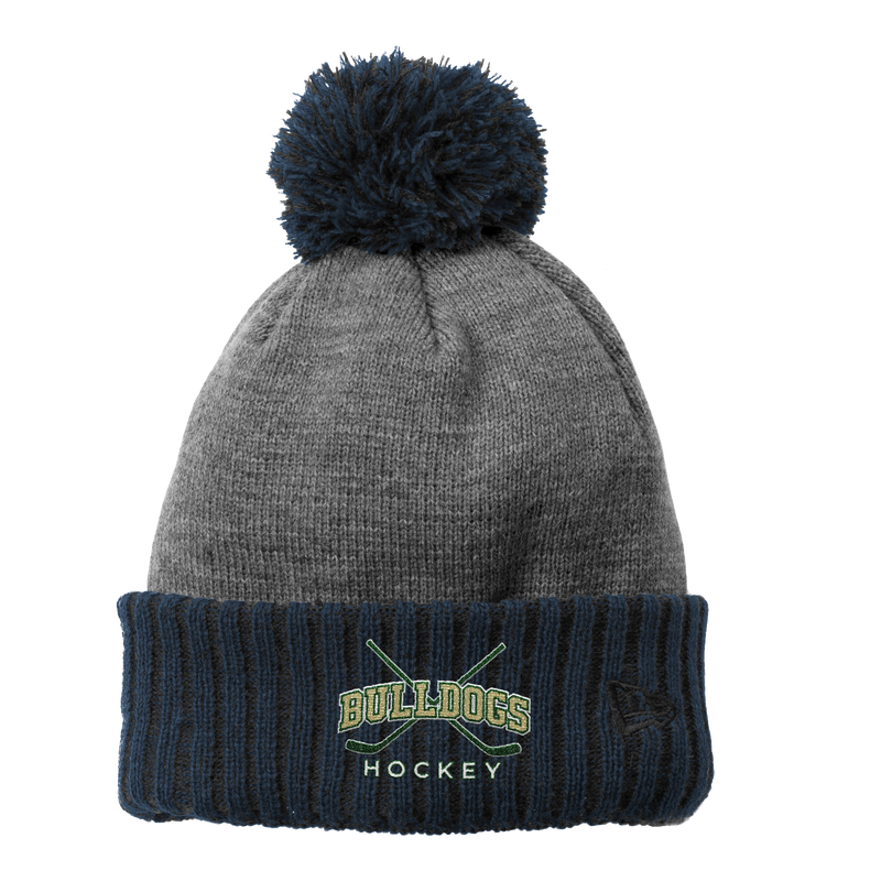 HVM Bulldogs New Era Colorblock Cuffed Beanie