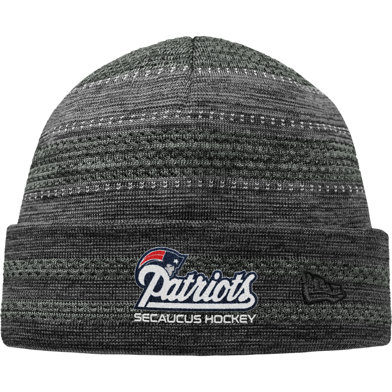 Secaucus Patriots New Era On-Field Knit Beanie