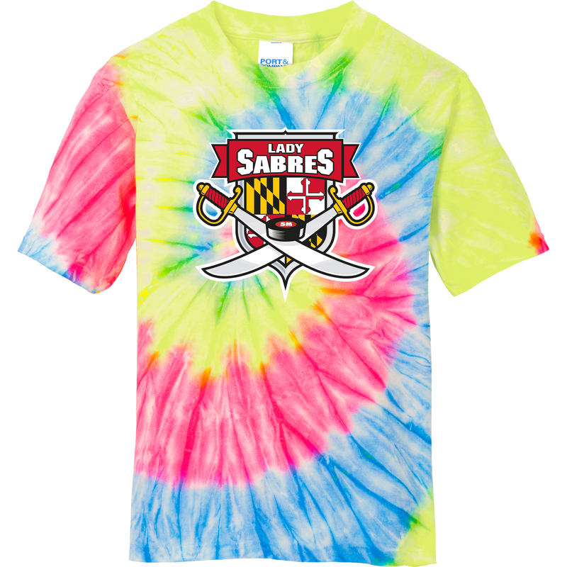 SOMD Lady Sabres Youth Tie-Dye Tee