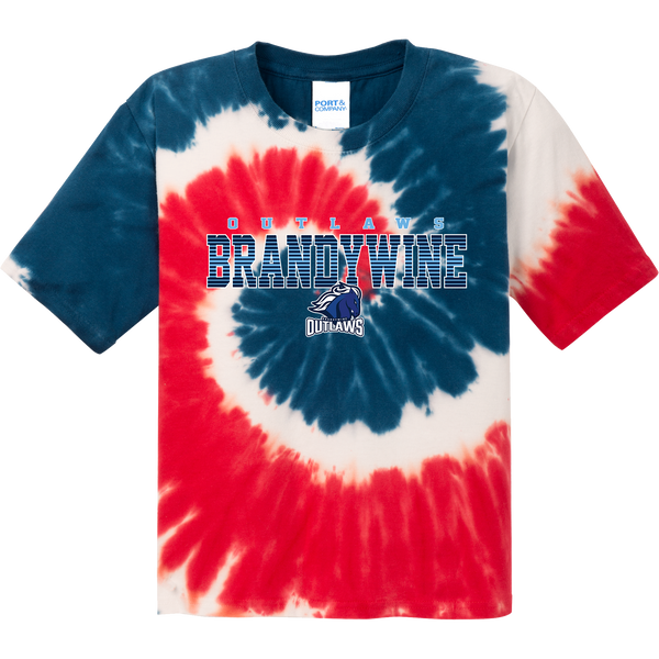 Brandywine Outlaws Youth Tie-Dye Tee