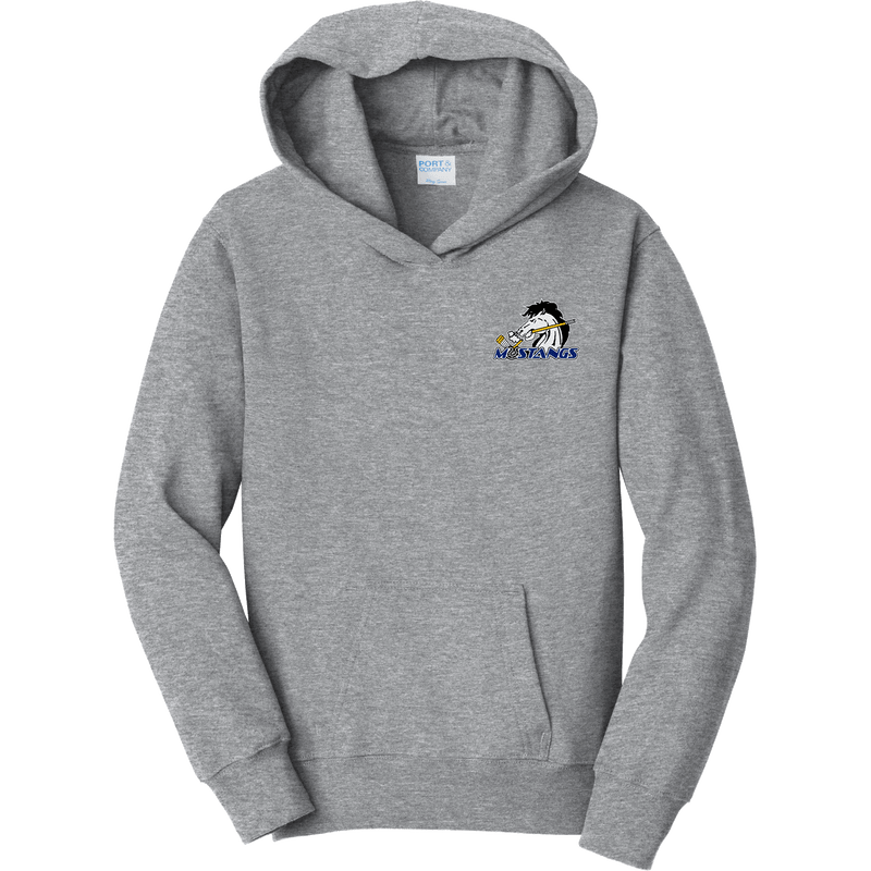 Mid-State Mustangs Youth Fan Favorite Fleece Pullover Hooded Sweatshirt