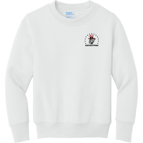 Phila Revolution Youth Core Fleece Crewneck Sweatshirt