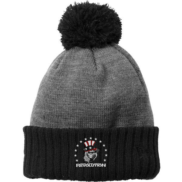 Phila Revolution New Era Colorblock Cuffed Beanie