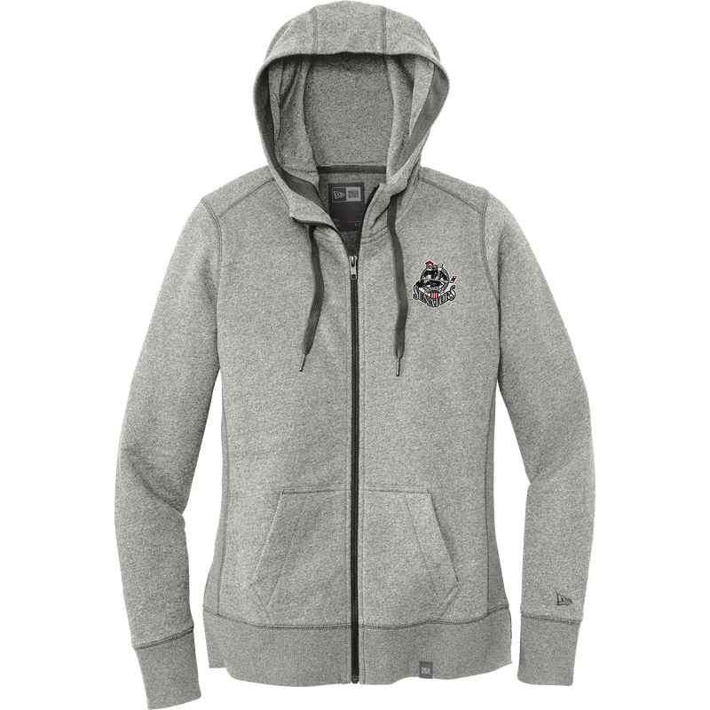 Grundy Senators New Era Ladies French Terry Full-Zip Hoodie