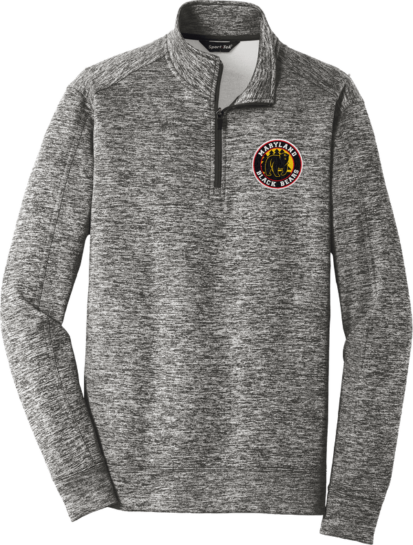 Maryland Black Bears PosiCharge Electric Heather Fleece 1/4-Zip Pullover