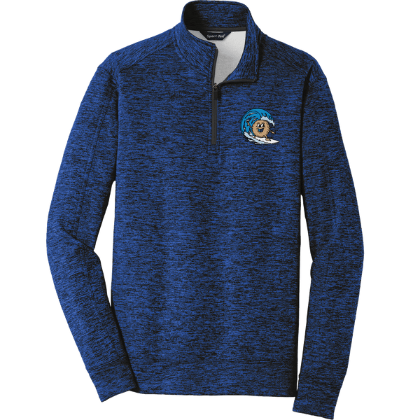 BagelEddi's PosiCharge Electric Heather Fleece 1/4-Zip Pullover