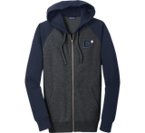 Going Yard Raglan Colorblock Full-Zip Hooded Fleece Jacket