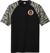 Biggby Bobcats Drift Camo Colorblock Tee