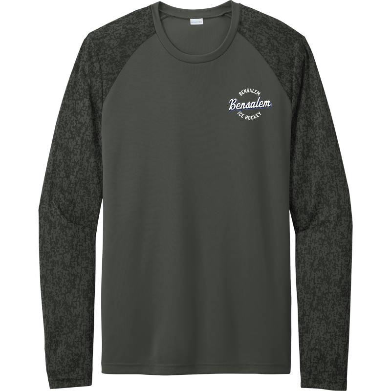 Bensalem Long Sleeve Digi Camo Tee