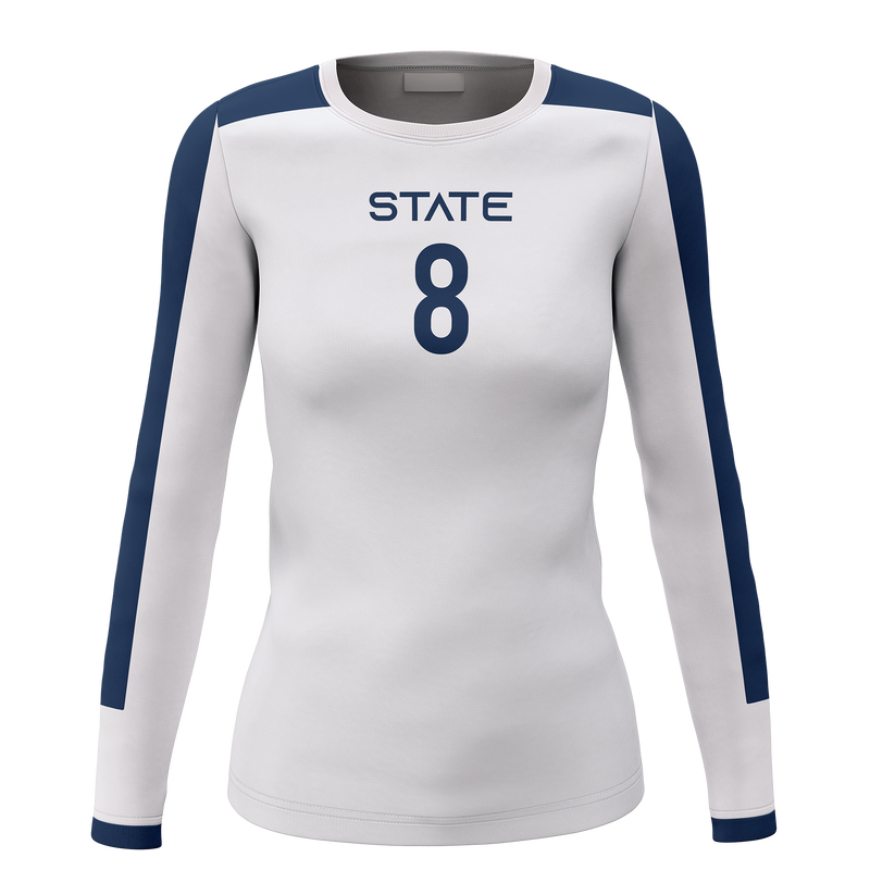 Metro Team State Volleyball Long Sleeve (Womens Volleyball)