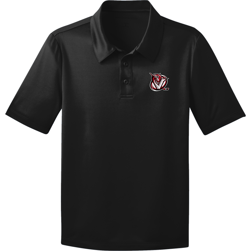 Venom Hockey Club Youth Silk Touch Performance Polo