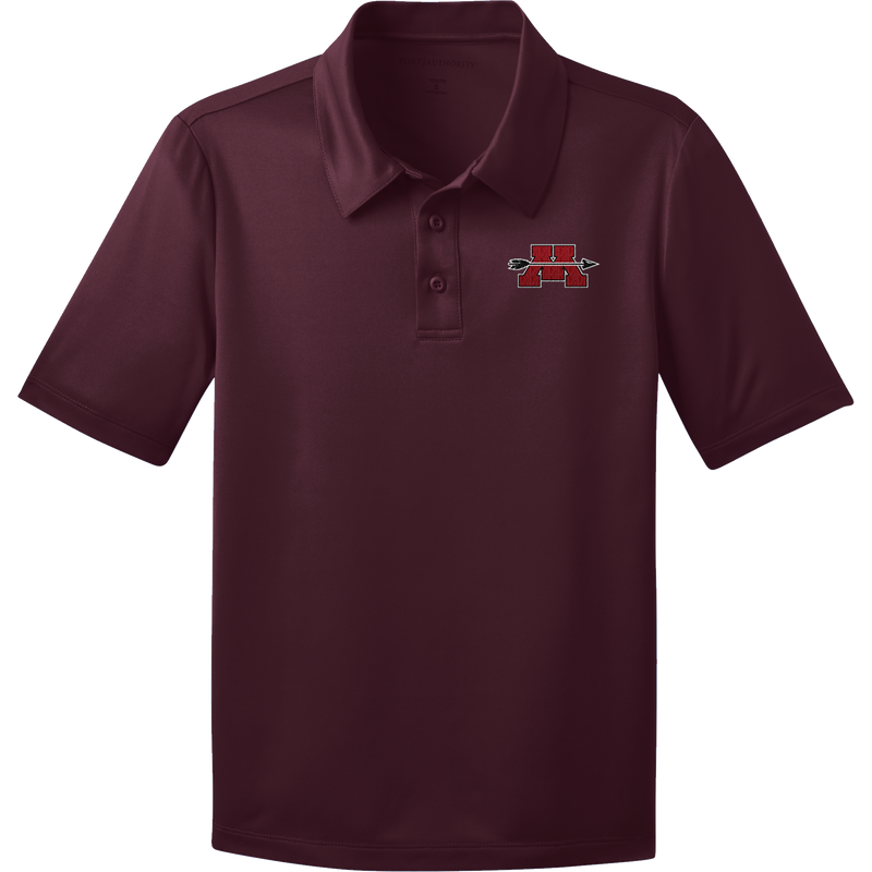 Mercer Arrows Youth Silk Touch Performance Polo