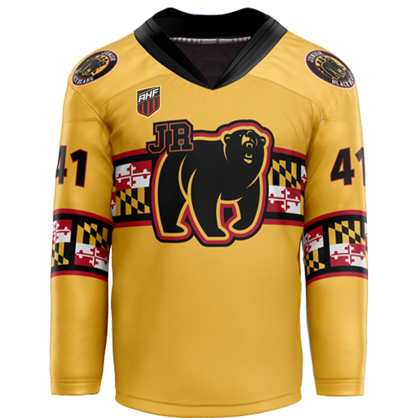 MD Jr Black Bears Youth Player Sublimated Jersey