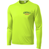 Red Bank Generals Long Sleeve PosiCharge Competitor Tee