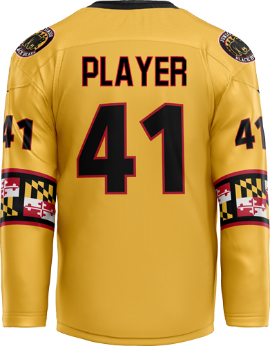 MD Jr Black Bears Adult Goalie Sublimated Jersey